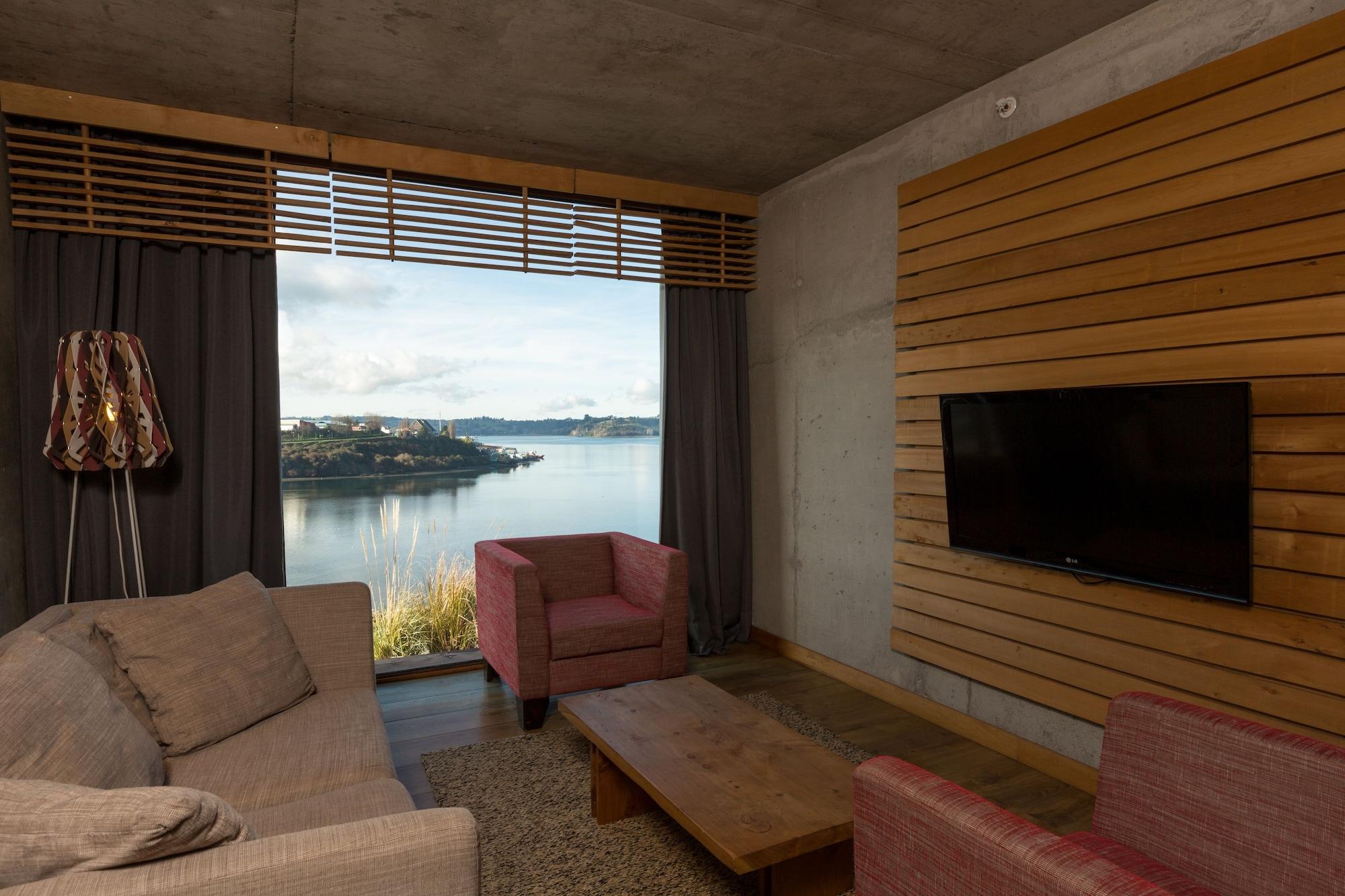 Hotel Enjoy Chiloé Castro Exterior foto A room designed with Blender